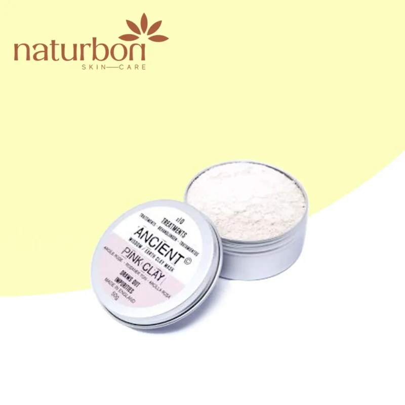 ANCIENT WISDOM - Anti-ageing Luxurious Pink Clay Face Mask - Image 2