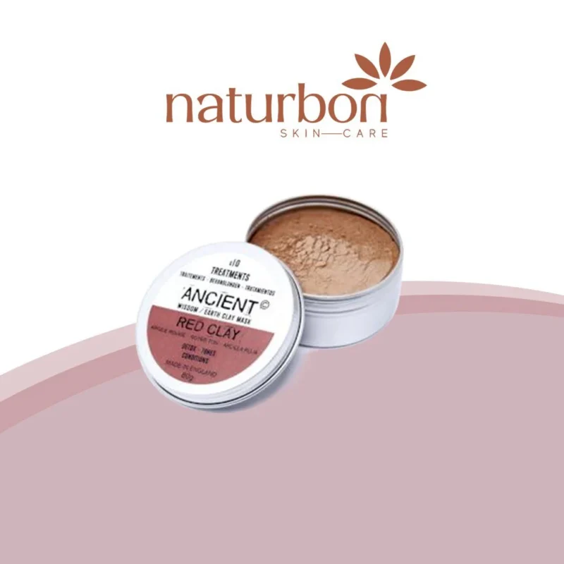 ANCIENT WISDOM - Luxurious Red Clay Face Mask - Skin Detox - Image 2