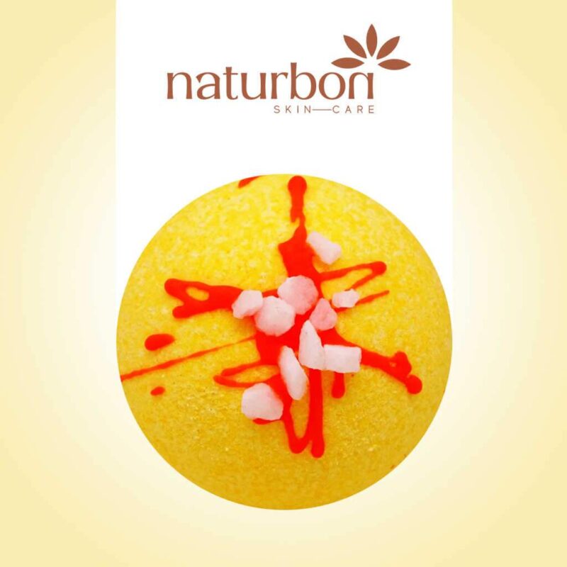 Mango Margarita Fizzy Bath Bomb (Vegan friendly) - Pack of 3 - Image 2