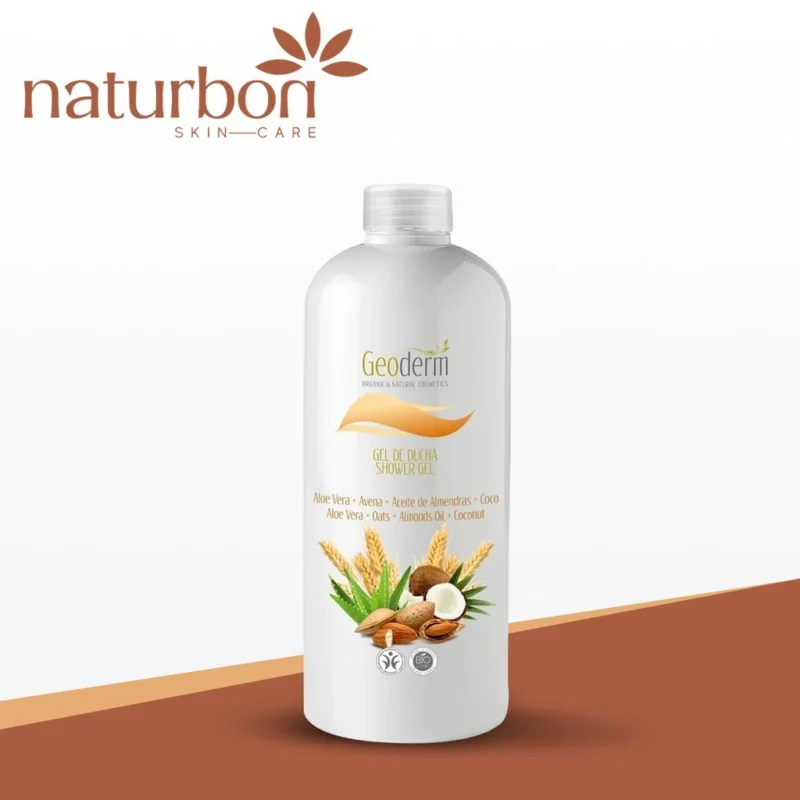 Organic & Natural Skin Pamper Shower Gel - Aloe Vera, Oats and Coconut Oil - Image 2